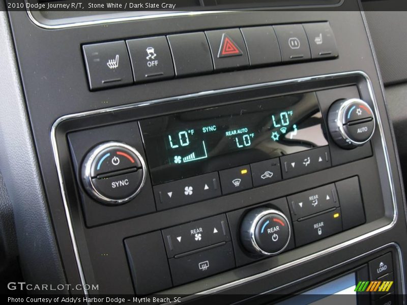 Stone White / Dark Slate Gray 2010 Dodge Journey R/T