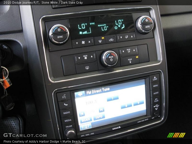 Stone White / Dark Slate Gray 2010 Dodge Journey R/T