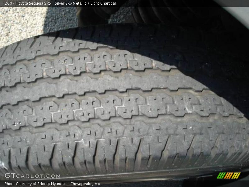 Silver Sky Metallic / Light Charcoal 2007 Toyota Sequoia SR5