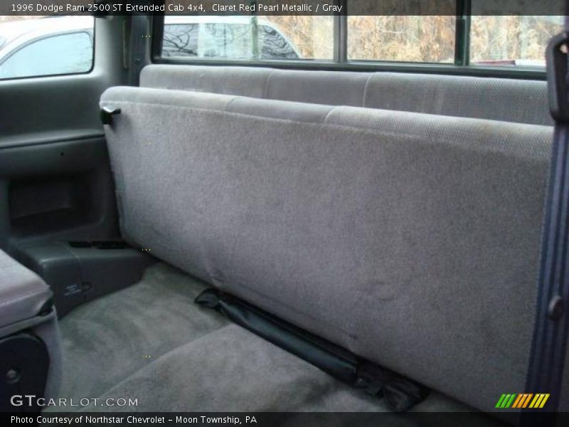 Claret Red Pearl Metallic / Gray 1996 Dodge Ram 2500 ST Extended Cab 4x4