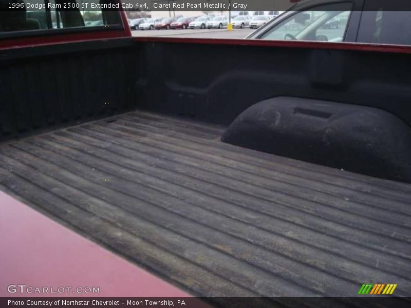 Claret Red Pearl Metallic / Gray 1996 Dodge Ram 2500 ST Extended Cab 4x4