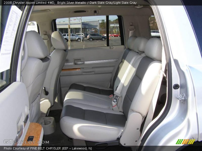 Bright Silver Metallic / Dark Slate Gray/Light Slate Gray 2008 Chrysler Aspen Limited 4WD