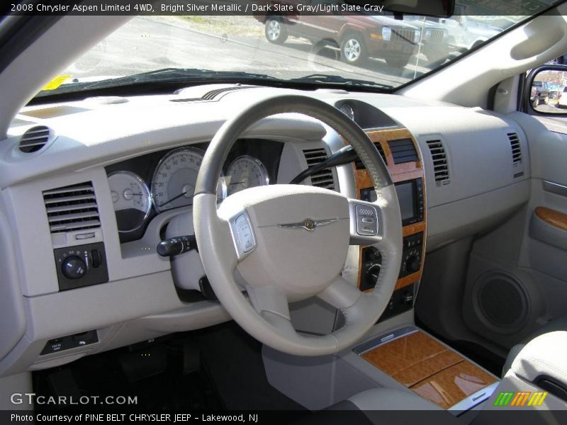 Bright Silver Metallic / Dark Slate Gray/Light Slate Gray 2008 Chrysler Aspen Limited 4WD