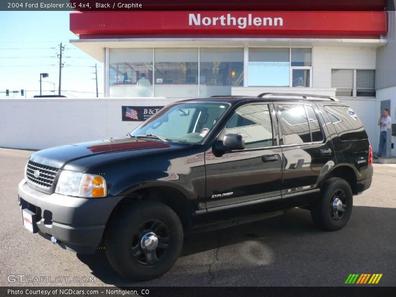 Black / Graphite 2004 Ford Explorer XLS 4x4