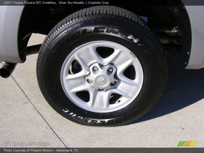 Silver Sky Metallic / Graphite Gray 2007 Toyota Tundra SR5 CrewMax