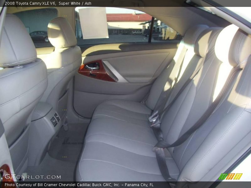 Super White / Ash 2008 Toyota Camry XLE V6