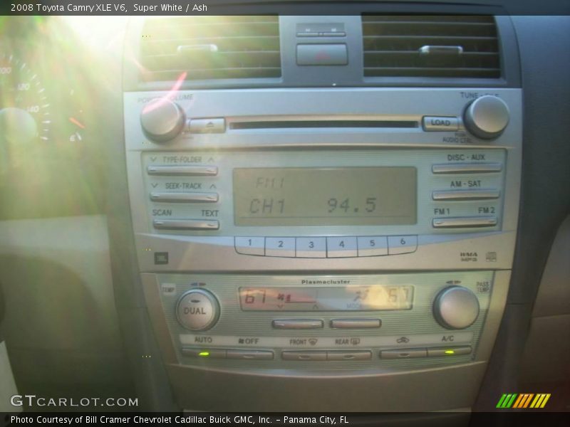 Super White / Ash 2008 Toyota Camry XLE V6