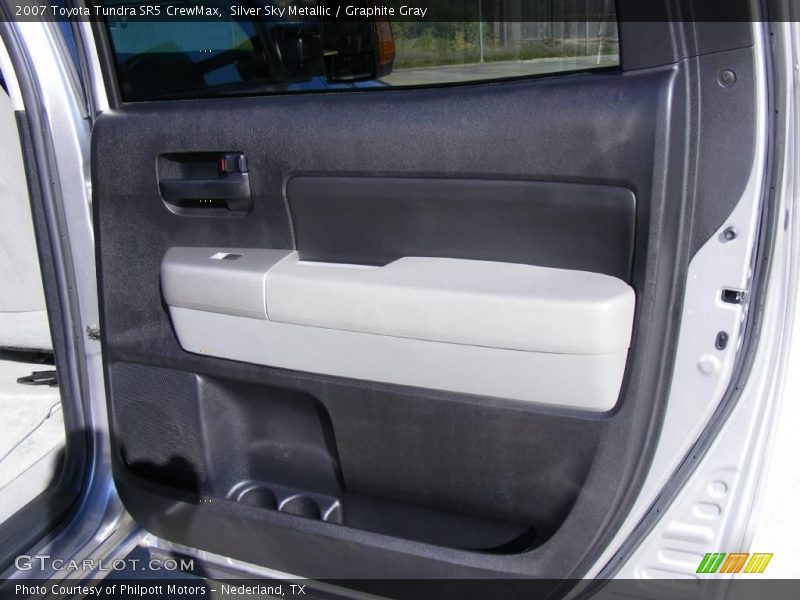 Silver Sky Metallic / Graphite Gray 2007 Toyota Tundra SR5 CrewMax