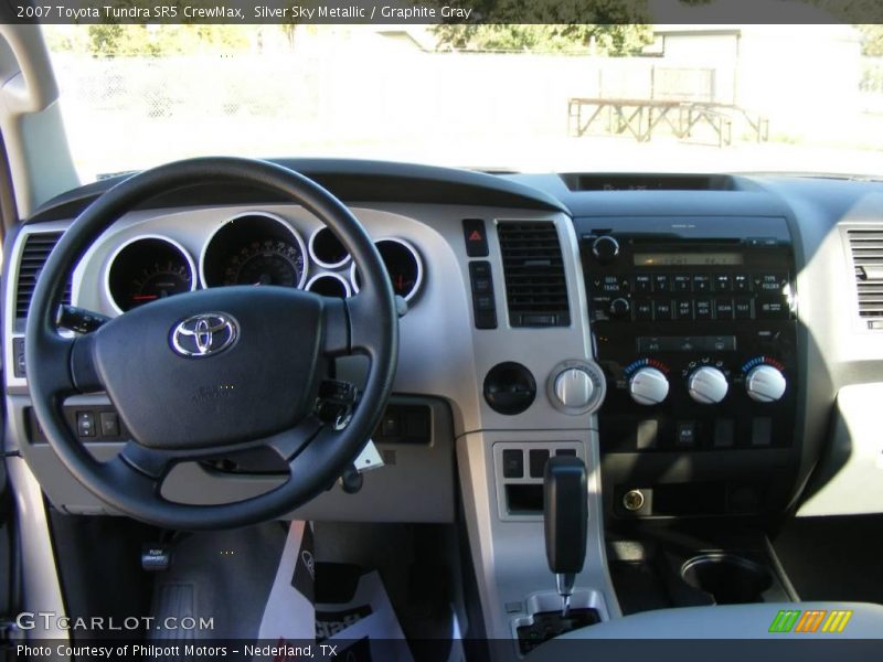 Silver Sky Metallic / Graphite Gray 2007 Toyota Tundra SR5 CrewMax