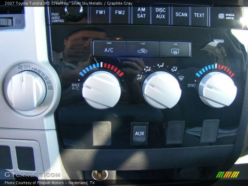 Silver Sky Metallic / Graphite Gray 2007 Toyota Tundra SR5 CrewMax