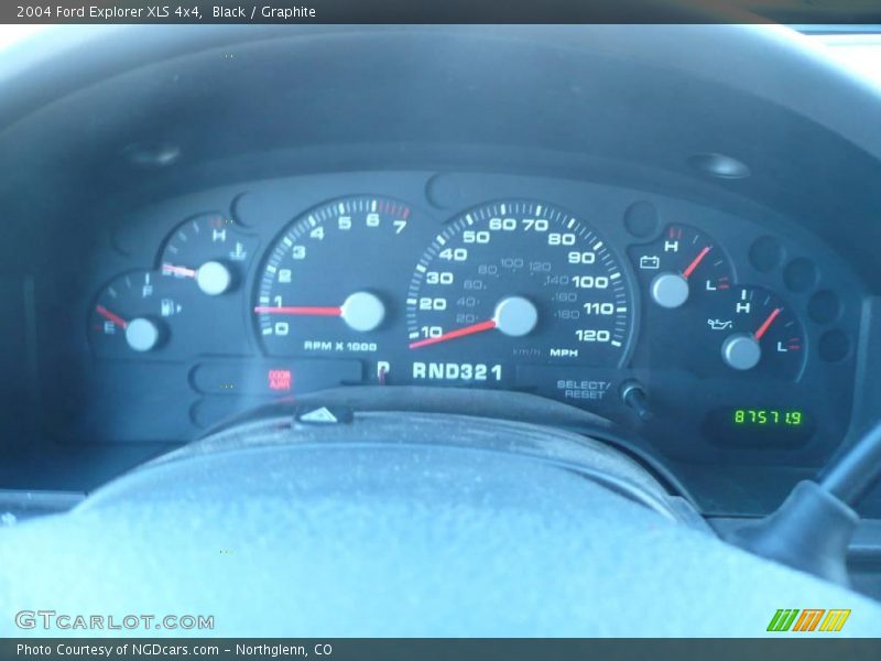 Black / Graphite 2004 Ford Explorer XLS 4x4