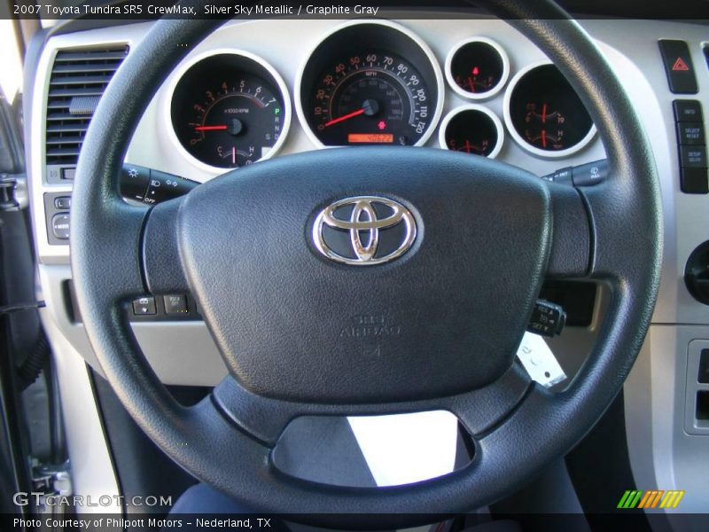 Silver Sky Metallic / Graphite Gray 2007 Toyota Tundra SR5 CrewMax