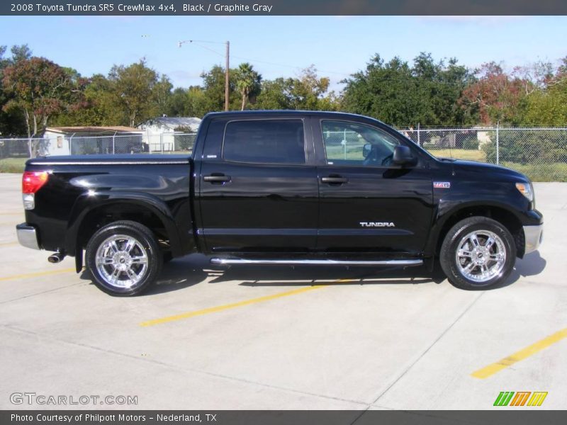 Black / Graphite Gray 2008 Toyota Tundra SR5 CrewMax 4x4