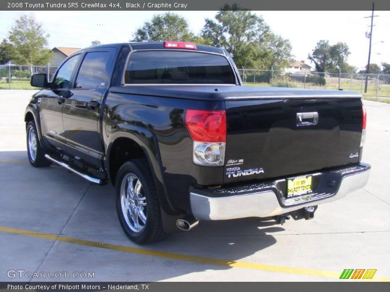 Black / Graphite Gray 2008 Toyota Tundra SR5 CrewMax 4x4