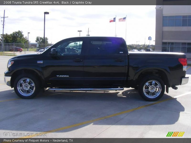 Black / Graphite Gray 2008 Toyota Tundra SR5 CrewMax 4x4