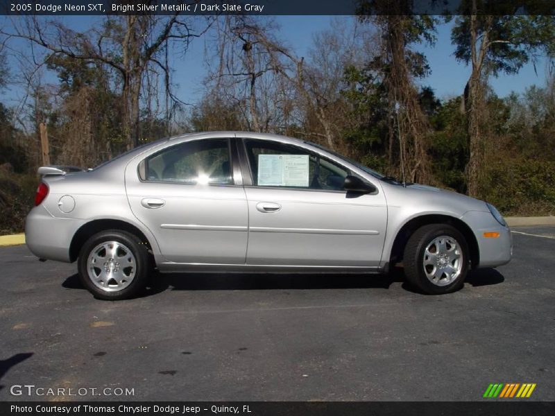 Bright Silver Metallic / Dark Slate Gray 2005 Dodge Neon SXT