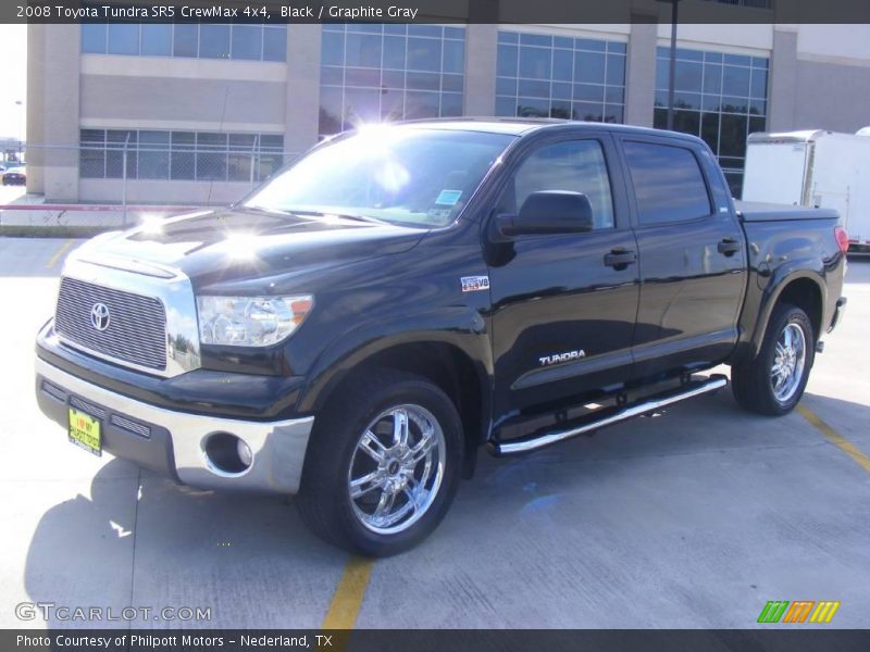 Black / Graphite Gray 2008 Toyota Tundra SR5 CrewMax 4x4