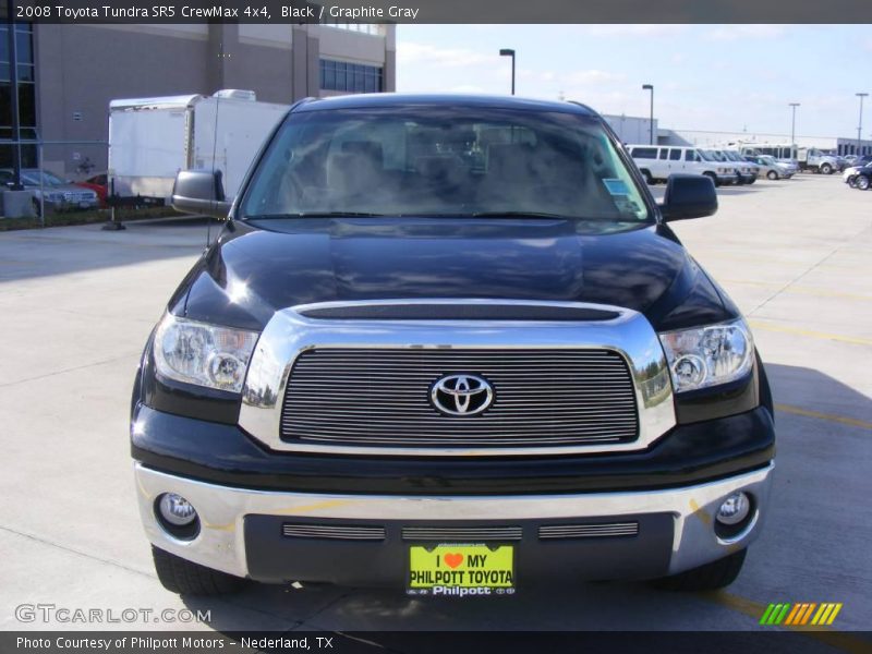 Black / Graphite Gray 2008 Toyota Tundra SR5 CrewMax 4x4