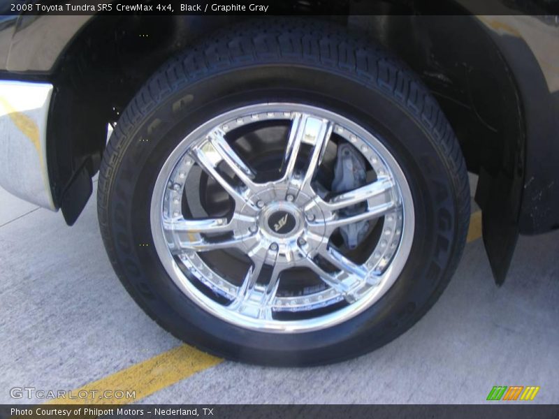 Black / Graphite Gray 2008 Toyota Tundra SR5 CrewMax 4x4