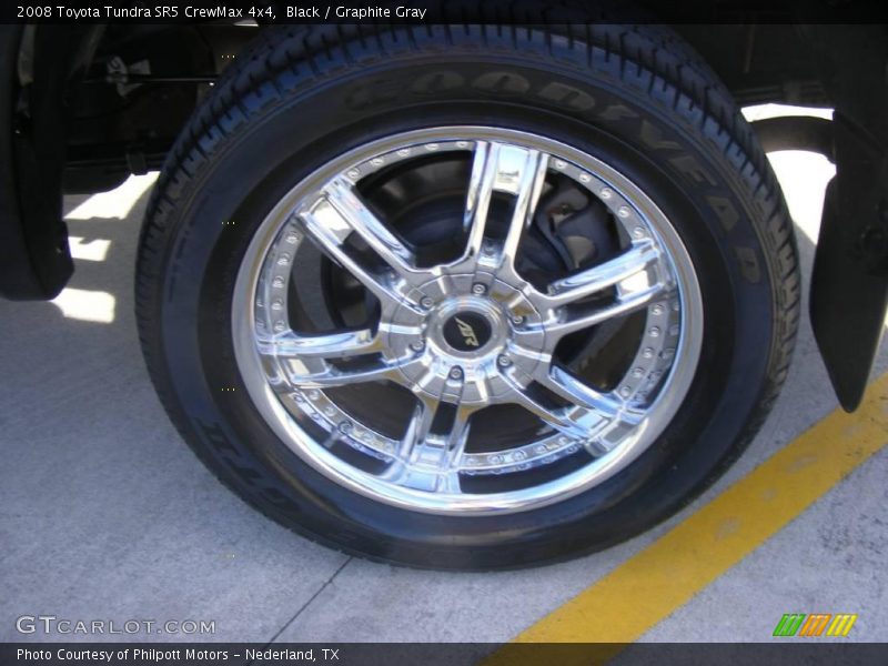 Black / Graphite Gray 2008 Toyota Tundra SR5 CrewMax 4x4