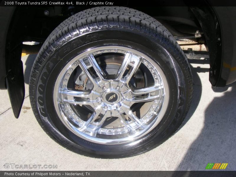 Black / Graphite Gray 2008 Toyota Tundra SR5 CrewMax 4x4