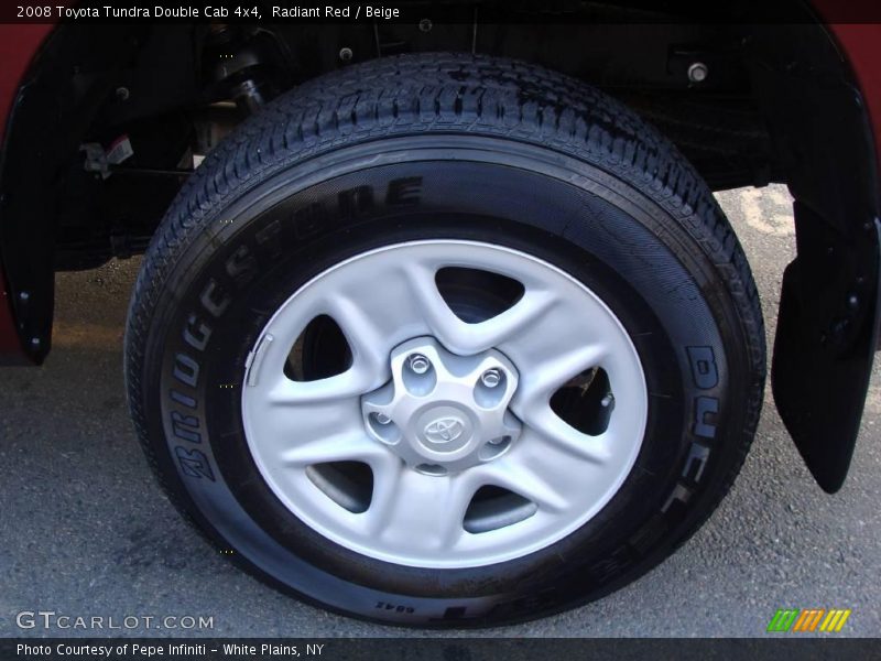 Radiant Red / Beige 2008 Toyota Tundra Double Cab 4x4