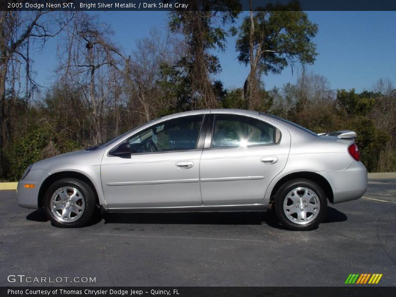 Bright Silver Metallic / Dark Slate Gray 2005 Dodge Neon SXT