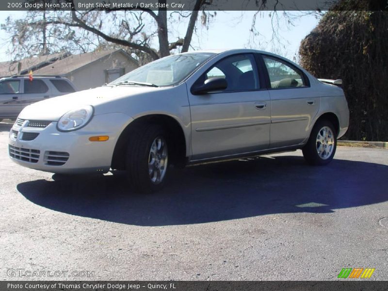 Bright Silver Metallic / Dark Slate Gray 2005 Dodge Neon SXT