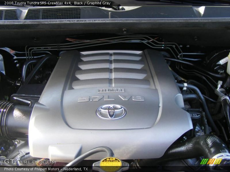 Black / Graphite Gray 2008 Toyota Tundra SR5 CrewMax 4x4