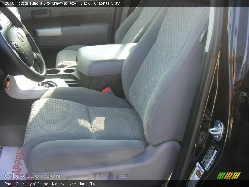 Black / Graphite Gray 2008 Toyota Tundra SR5 CrewMax 4x4