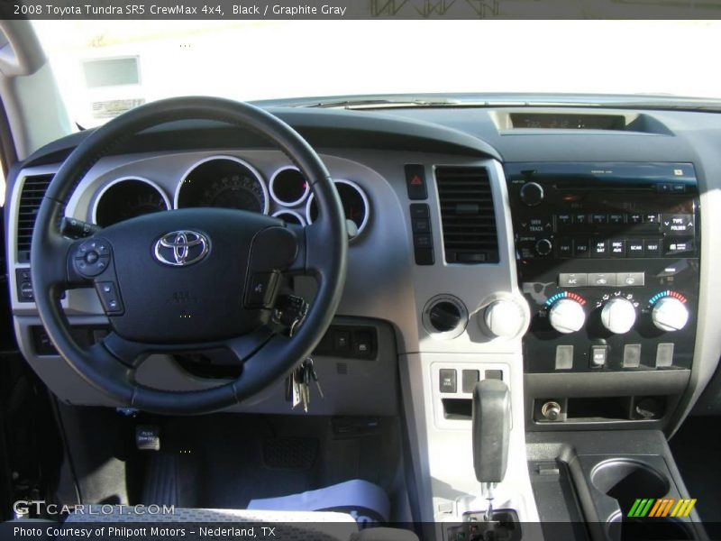 Black / Graphite Gray 2008 Toyota Tundra SR5 CrewMax 4x4