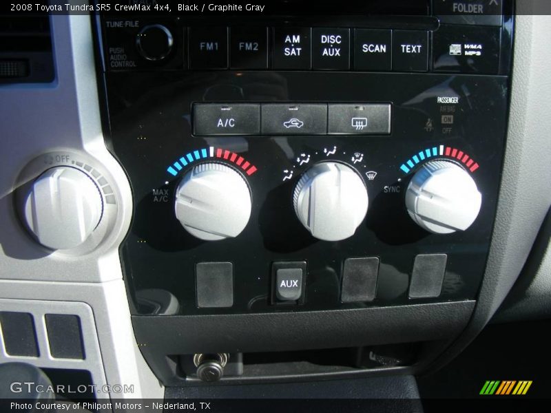 Black / Graphite Gray 2008 Toyota Tundra SR5 CrewMax 4x4