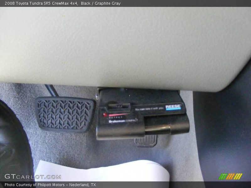 Black / Graphite Gray 2008 Toyota Tundra SR5 CrewMax 4x4