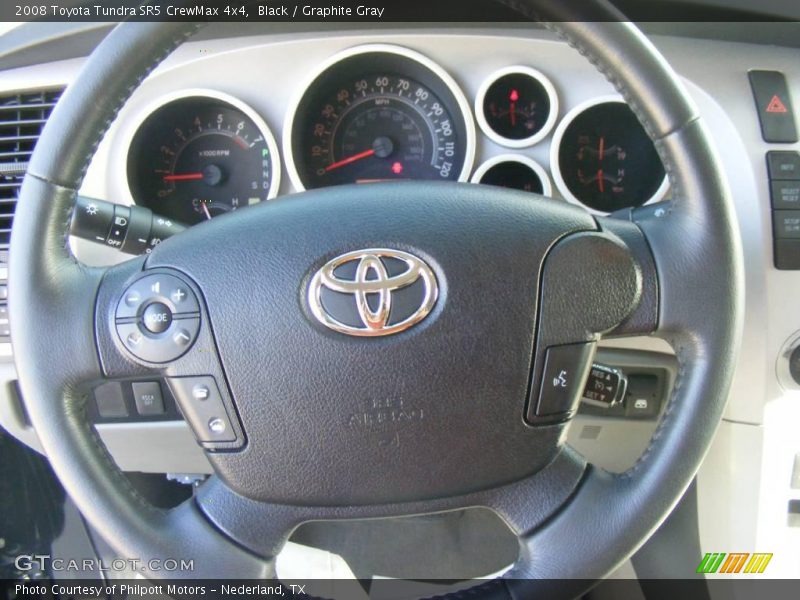 Black / Graphite Gray 2008 Toyota Tundra SR5 CrewMax 4x4