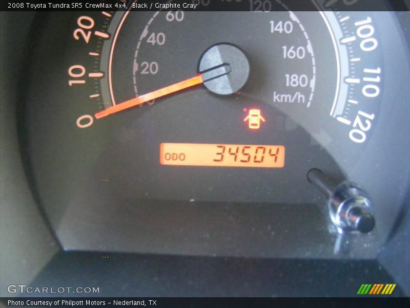 Black / Graphite Gray 2008 Toyota Tundra SR5 CrewMax 4x4