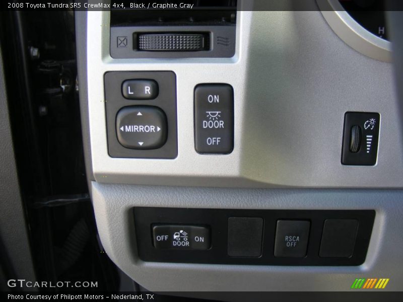 Black / Graphite Gray 2008 Toyota Tundra SR5 CrewMax 4x4