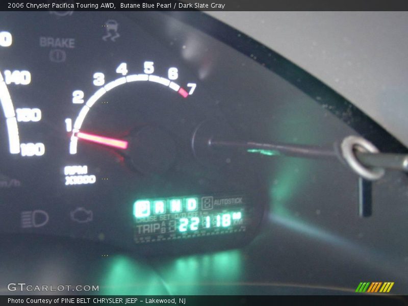Butane Blue Pearl / Dark Slate Gray 2006 Chrysler Pacifica Touring AWD