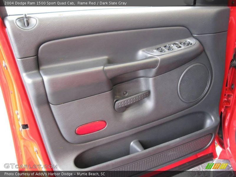 Flame Red / Dark Slate Gray 2004 Dodge Ram 1500 Sport Quad Cab