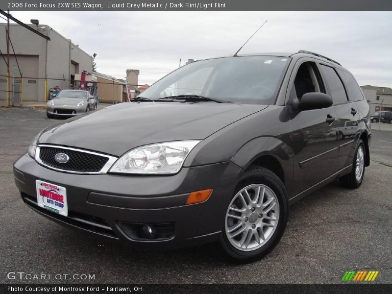 Liquid Grey Metallic / Dark Flint/Light Flint 2006 Ford Focus ZXW SES Wagon