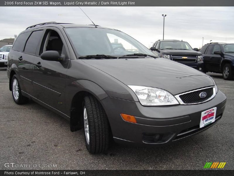 Liquid Grey Metallic / Dark Flint/Light Flint 2006 Ford Focus ZXW SES Wagon
