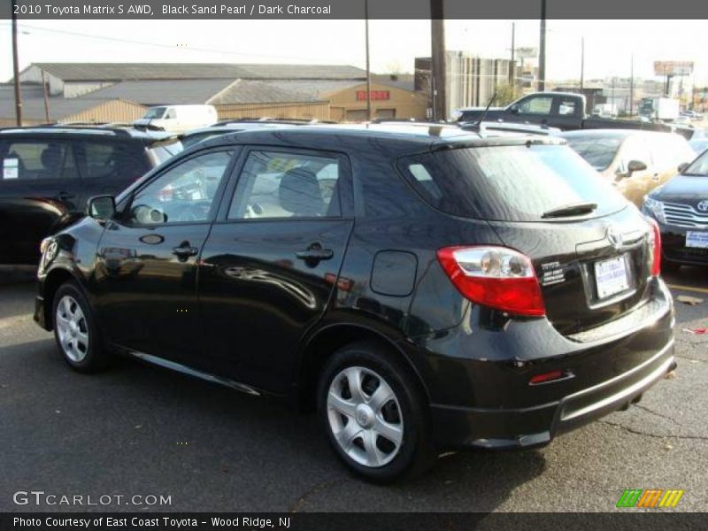 Black Sand Pearl / Dark Charcoal 2010 Toyota Matrix S AWD