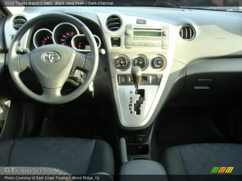 Black Sand Pearl / Dark Charcoal 2010 Toyota Matrix S AWD