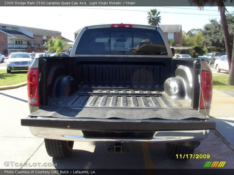 Light Khaki Metallic / Khaki 2006 Dodge Ram 2500 Laramie Quad Cab 4x4