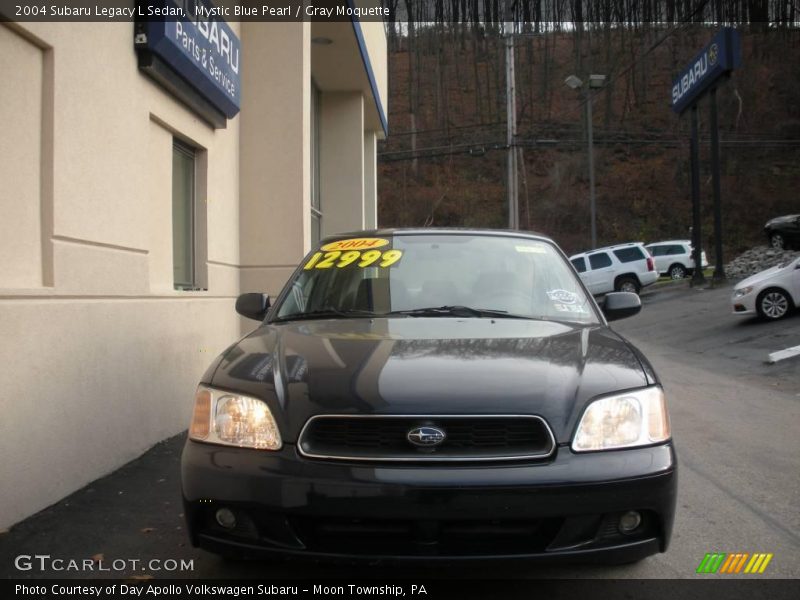 Mystic Blue Pearl / Gray Moquette 2004 Subaru Legacy L Sedan