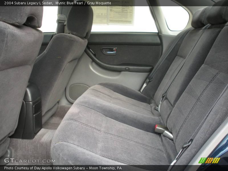 Mystic Blue Pearl / Gray Moquette 2004 Subaru Legacy L Sedan