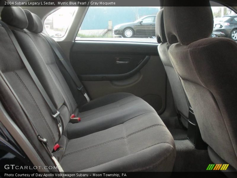 Mystic Blue Pearl / Gray Moquette 2004 Subaru Legacy L Sedan