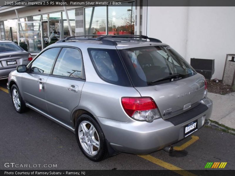 Platinum Silver Metallic / Black 2005 Subaru Impreza 2.5 RS Wagon
