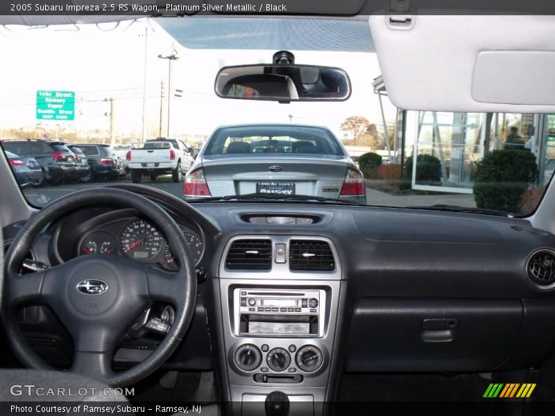 Platinum Silver Metallic / Black 2005 Subaru Impreza 2.5 RS Wagon
