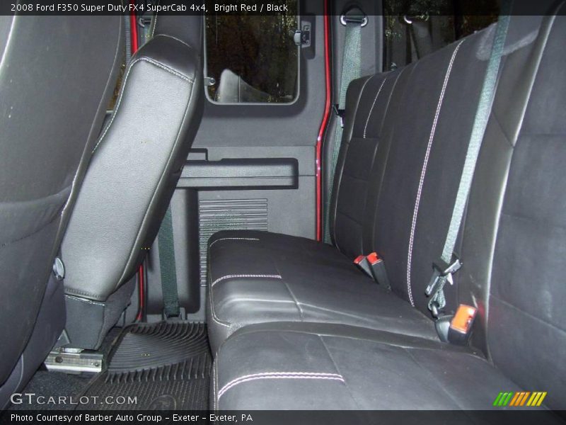 Bright Red / Black 2008 Ford F350 Super Duty FX4 SuperCab 4x4