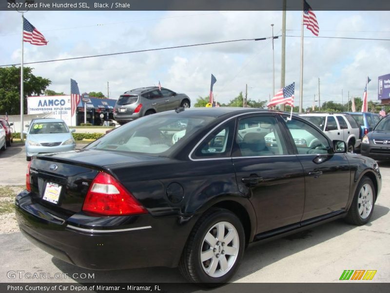 Black / Shale 2007 Ford Five Hundred SEL